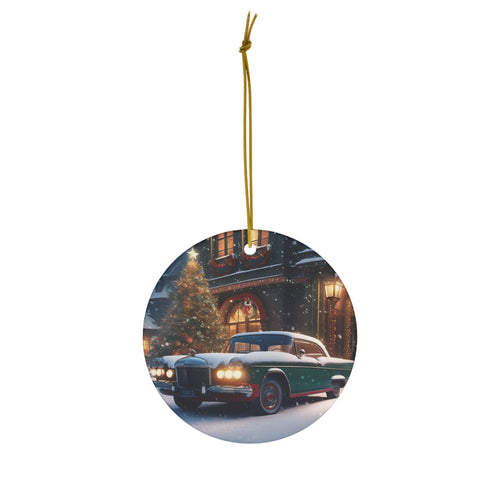 Vintage Wheels Christmas Ornament: A Nostalgic Journey to Yesteryears