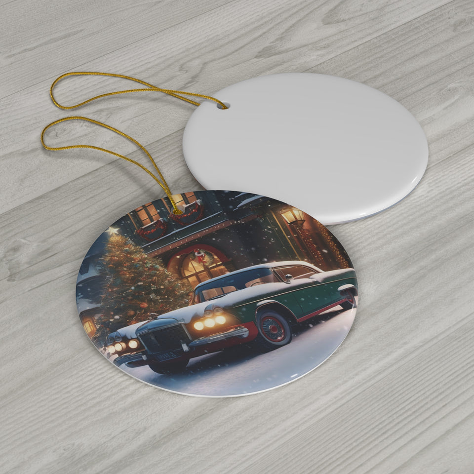 Vintage Wheels Christmas Ornament: A Nostalgic Journey to Yesteryears