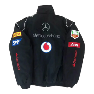 Black Mercedes-Benz Jacket