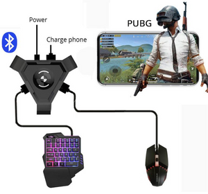 GamerPro - Mobile Phone Mouse and Keyboard Set