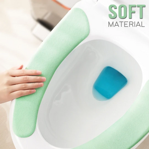 Toilet Cushion - Washable Self-Adhesive Toilet Seat Pad