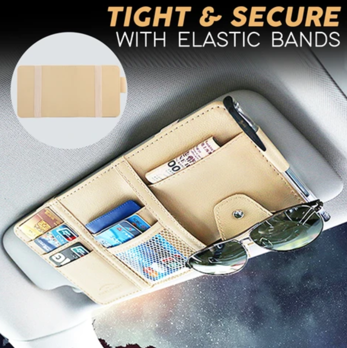 VisorPlus - All In One Car Sun Visor Organizer
