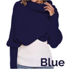 Convertible Knitted Scarf Shawl with Sleeves