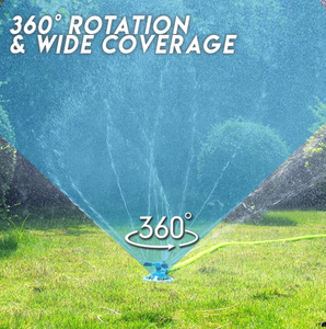 AquaLawn - Automatic 360° Rotating Garden Sprinkler