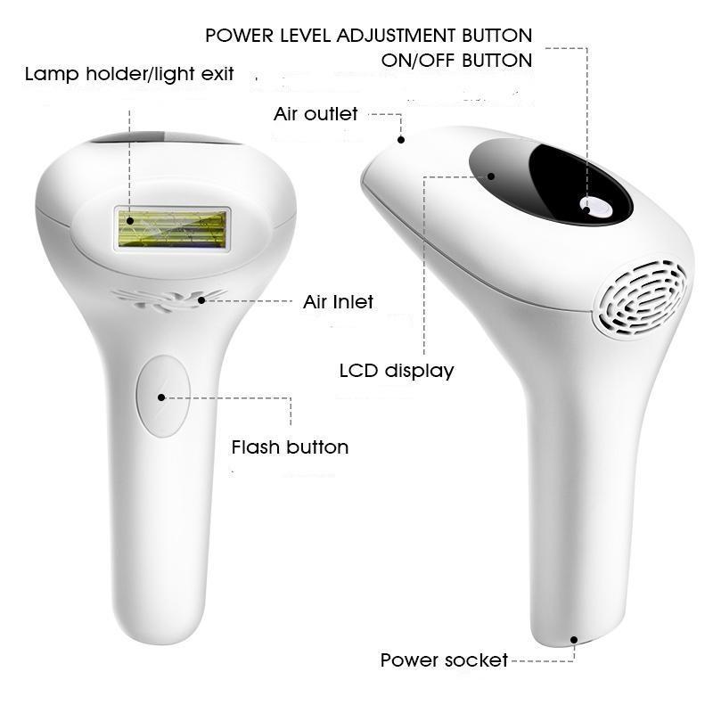 IPL Laser Hair Remover - Professional Laser Hair Remover Machine for Male and Female