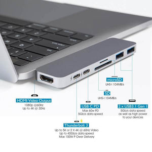 HubMax - USB C Hub Complete Multiport Adapter