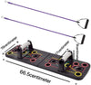 FitBoard - Push Up Board With Resistance Bands
