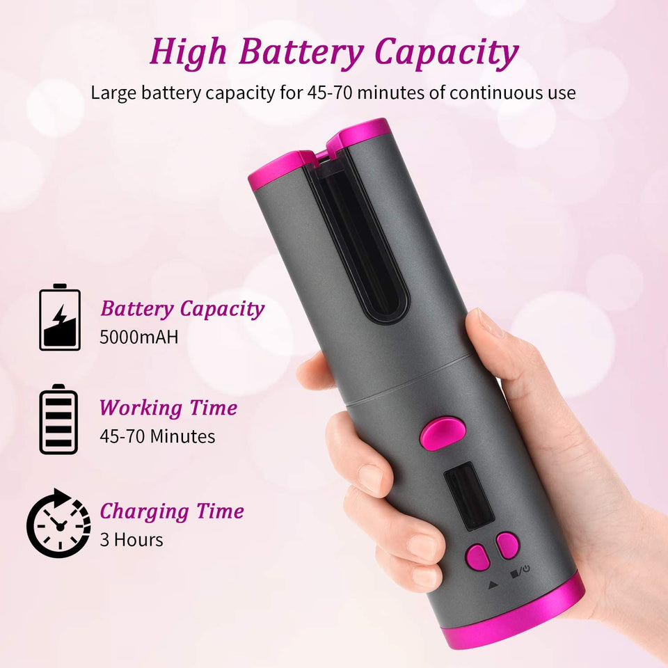 Curler Can - Portable Wireless Automatic Hair Curler