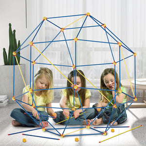 FortBuilder - Kids Construction Fortress Building Kit