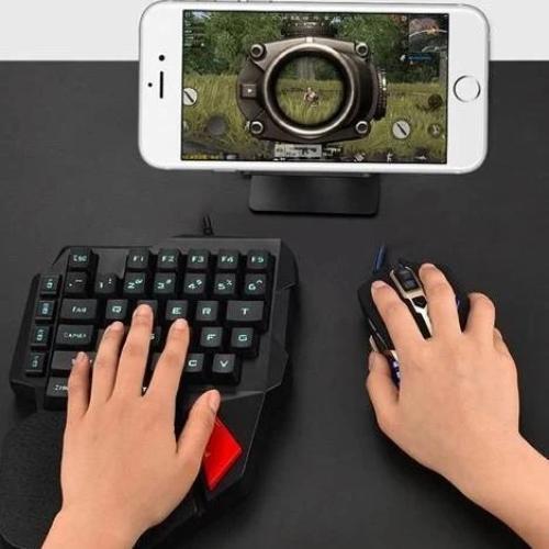 GamerPro - Mobile Phone Mouse and Keyboard Set