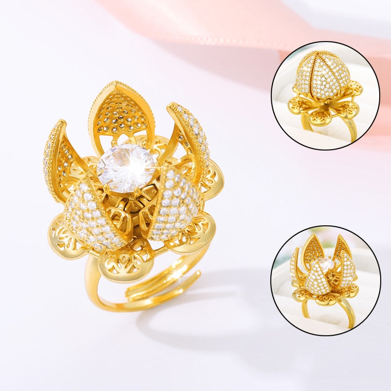 Flocaw - Blooming Flower Ring