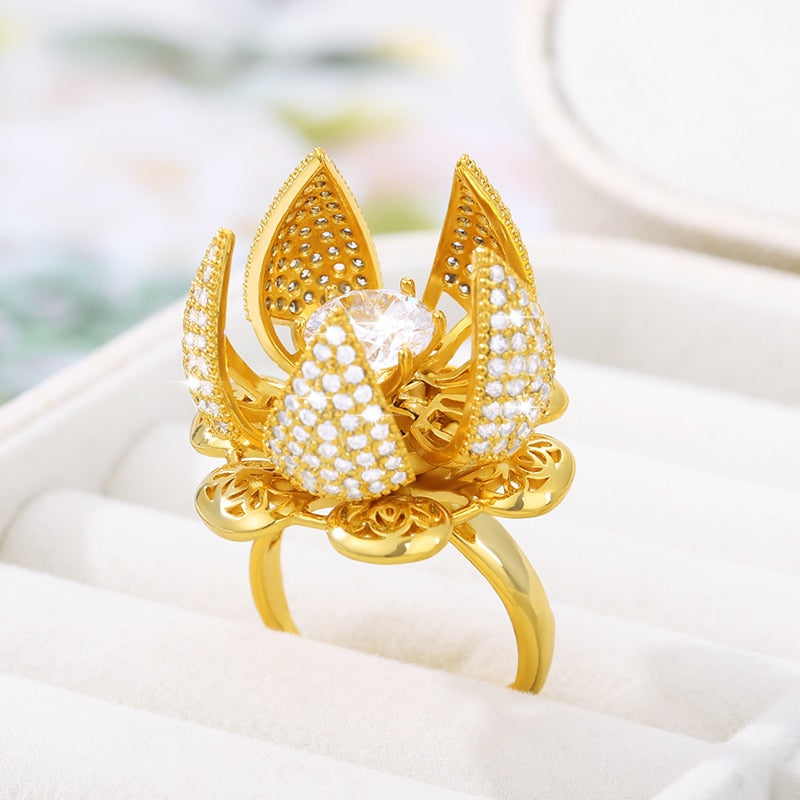 Flocaw - Blooming Flower Ring