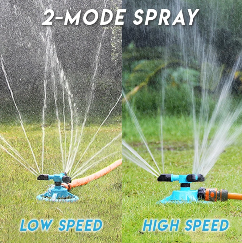 AquaLawn - Automatic 360° Rotating Garden Sprinkler