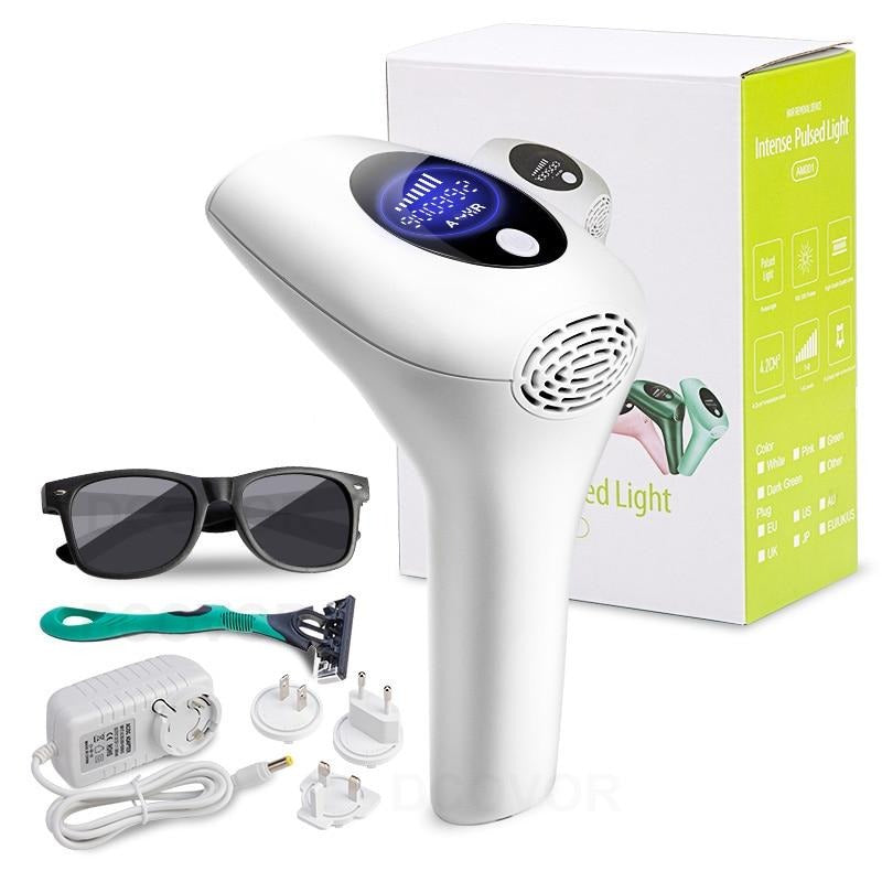 IPL Laser Hair Remover - Professional Laser Hair Remover Machine for Male and Female - Zelarama