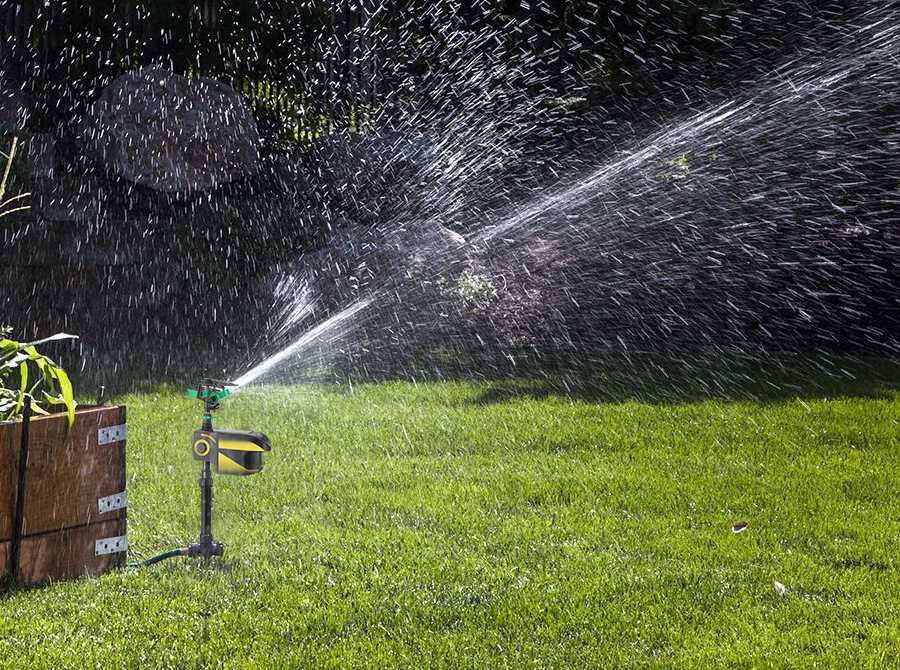 SprayCrow - Solar Powered Motion Activated Animal Repellent Garden Sprinkler