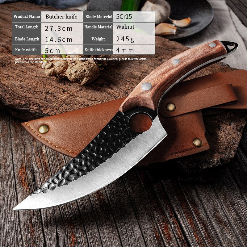Serbian Handmade Knife - Great For Boning, Fishing, Hunting, Cooking