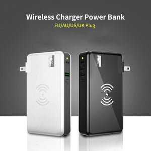 PowerPad - 3 In 1 Wall Charger and Wireless Power Bank Station