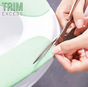 Toilet Cushion - Washable Self-Adhesive Toilet Seat Pad