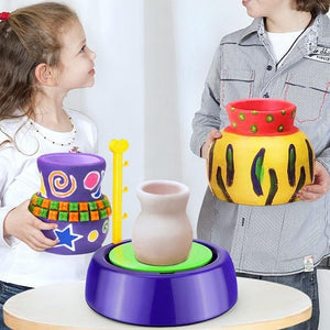 LilPotter - Pottery Wheel Studio Kit for Kids