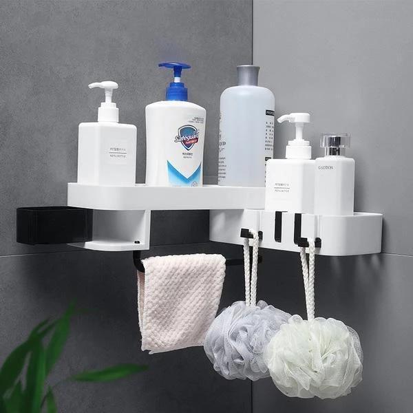Nail-Free Shower Shelf Space Saver