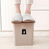 Push Lid Trash Bin
