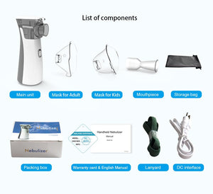 NebuLife - Handheld Portable Ultrasonic Nebulizer