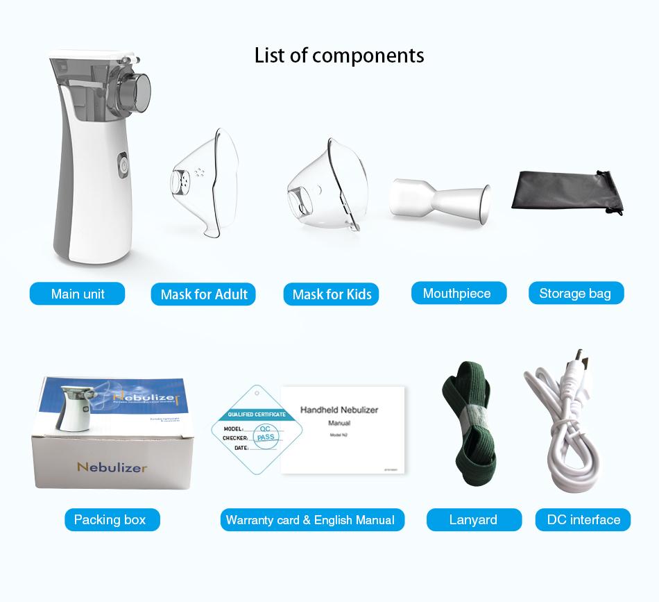NebuLife - Handheld Portable Ultrasonic Nebulizer