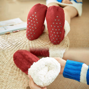 Ultra-Plush Non-Slip Slipper Socks