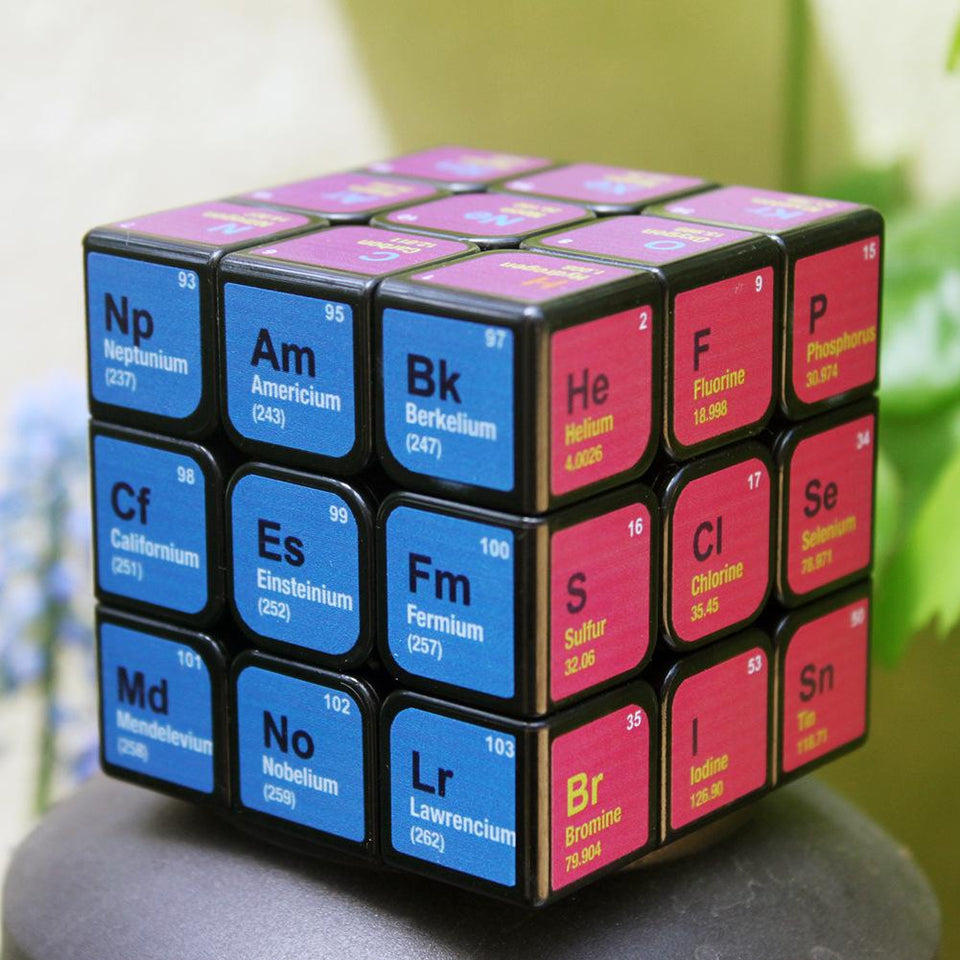 Chemistry Magic Cube Puzzle