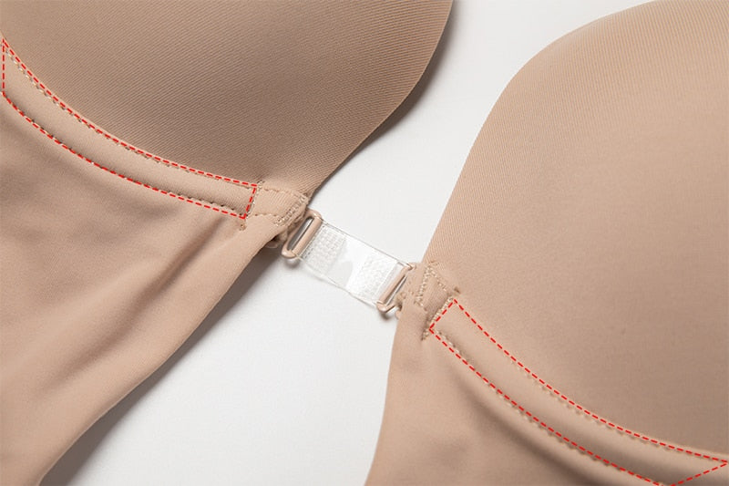 V-Neck Backless U Plunge Thong
