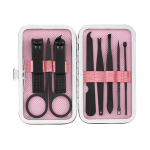 8pcs Stainless Steel Nail Clippers Set
