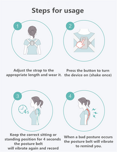 SmartBack - Intelligent Posture Corrector With Smart Sensor