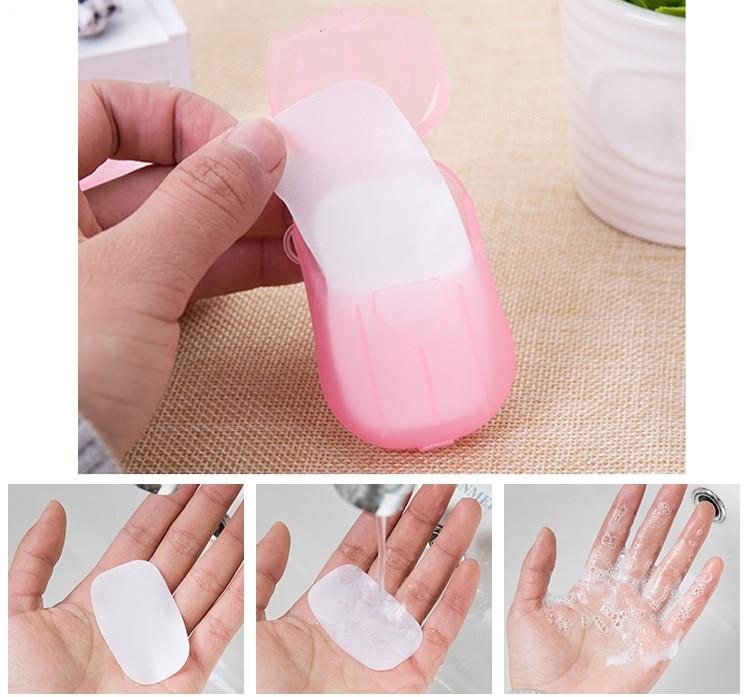 PaperWash - Portable Disinfecting Paper Soap Strips