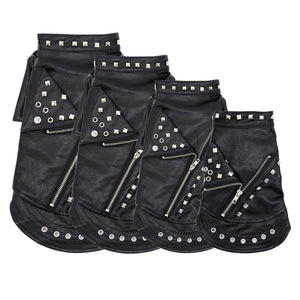 PunkPet - Waterproof Dog Cat Leather Jacket