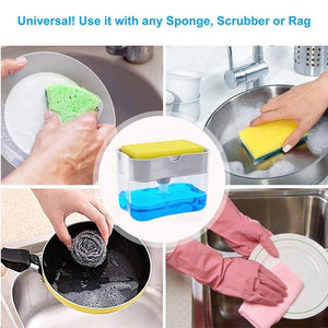 SpongePump - Soap Dispensing Sponge Rack