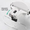 LED Headband Glasses Magnifier