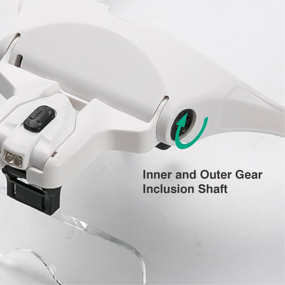 LED Headband Glasses Magnifier