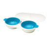 EggDividers - Microwaveable Double Egg Poacher