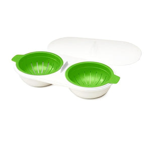 EggDividers - Microwaveable Double Egg Poacher