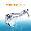 Zelarama Manual Fruit Juicer - Stainless Steel Lemon, Orange, Fresh Juice Hand Extractor