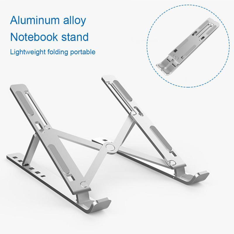 X Style Aluminum Adjustable Foldable Laptop Stand