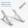X Style Aluminum Adjustable Foldable Laptop Stand