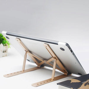 X Style Aluminum Adjustable Foldable Laptop Stand