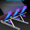 X Style Aluminum Adjustable Foldable Laptop Stand