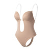 V-Neck Backless U Plunge Thong
