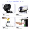 Zelarama Automatic Soap Dispenser - No-touch Sanitizer and Lotion Container for Home and Bath