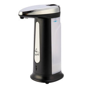 Zelarama Automatic Soap Dispenser - No-touch Sanitizer and Lotion Container for Home and Bath