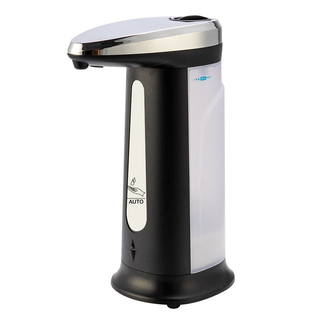 Zelarama Automatic Soap Dispenser - No-touch Sanitizer and Lotion Container for Home and Bath