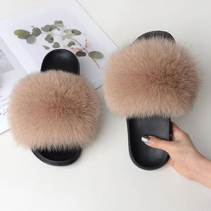 FabFlurry - Ladies Luxury Fluffy Slides