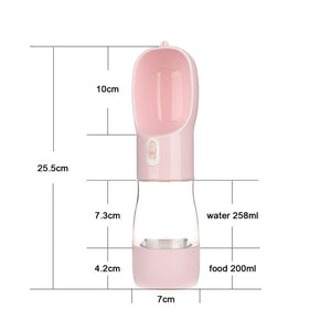 Portable Pet Water Bootle Feeder